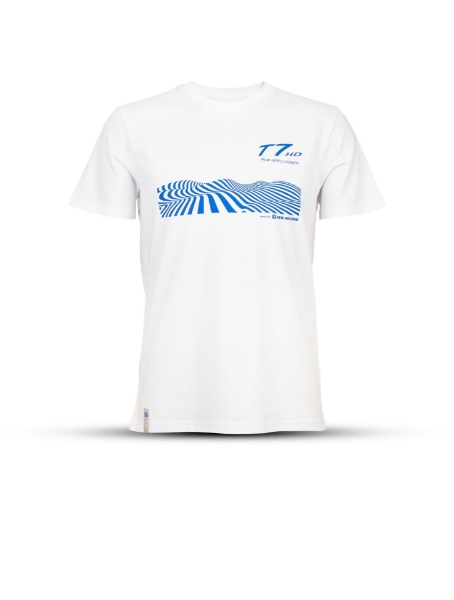 Picture of White basic T-shirt, T7 HD