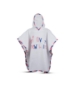 Picture of Girl`s baby hooded poncho towel