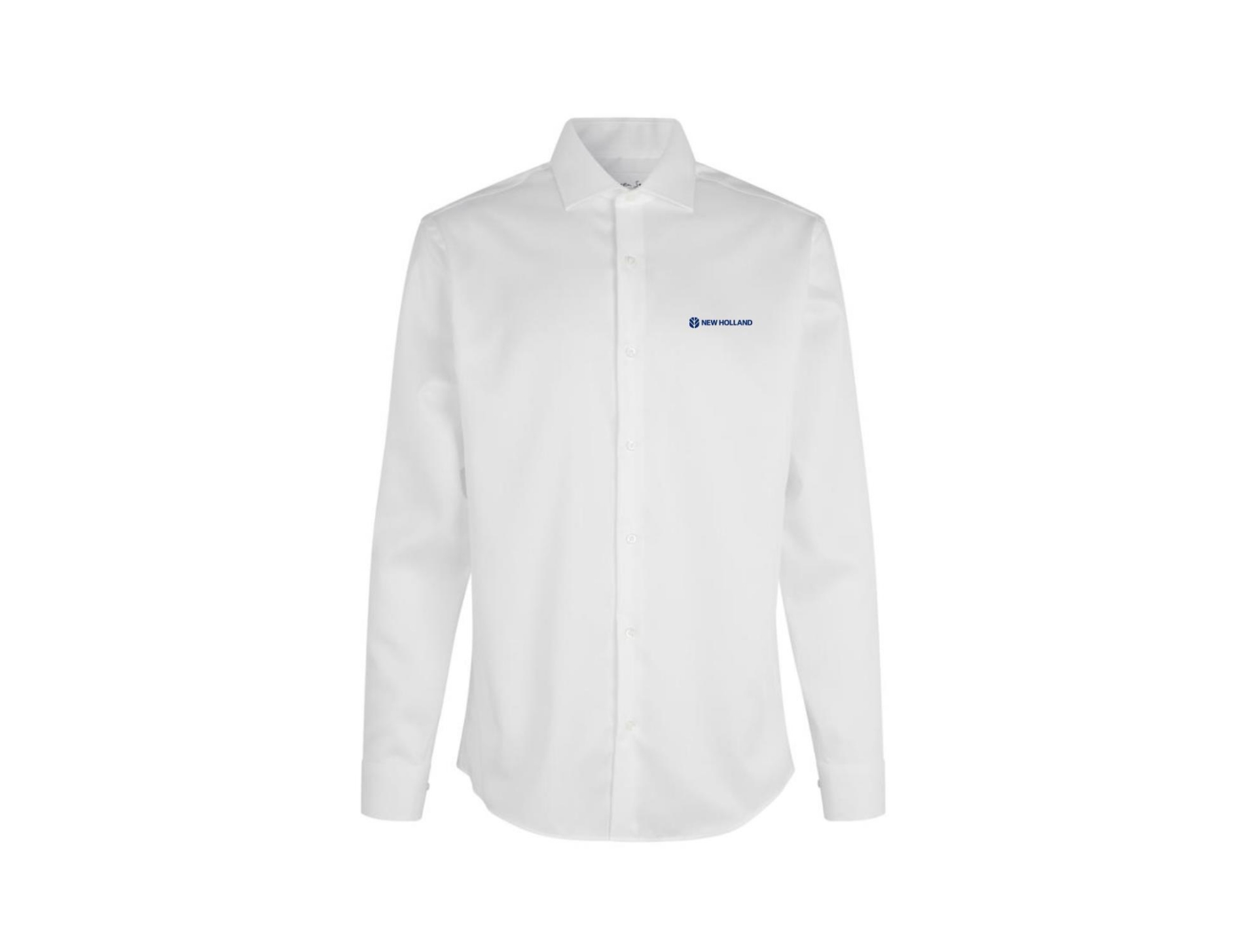 New Holland Style. White Business-Shirt Men`s