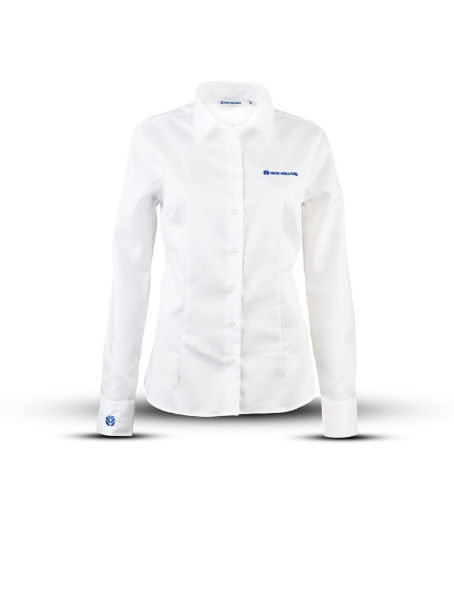 Picture of Women`s white long-sleeved shirt