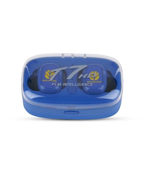 Picture of T7 HD  wireless Bluetooth earphones, blue