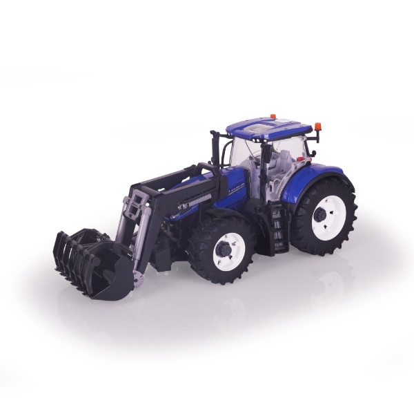 Picture of Model Tractor, T7.340 with frontloader, 1:16
