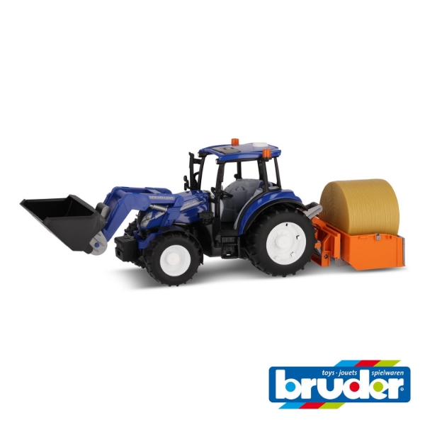 Picture of New Holland T5.120 with front loader
