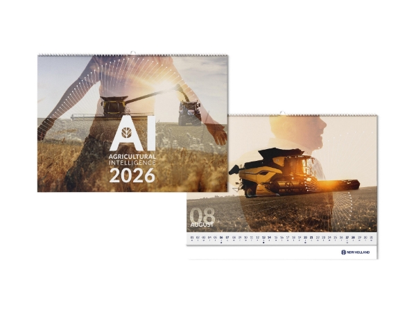 Picture of Wall Picture Calendar New Holland 2026