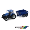 New Holland T6 Traktor mit Anhänger-Spielset